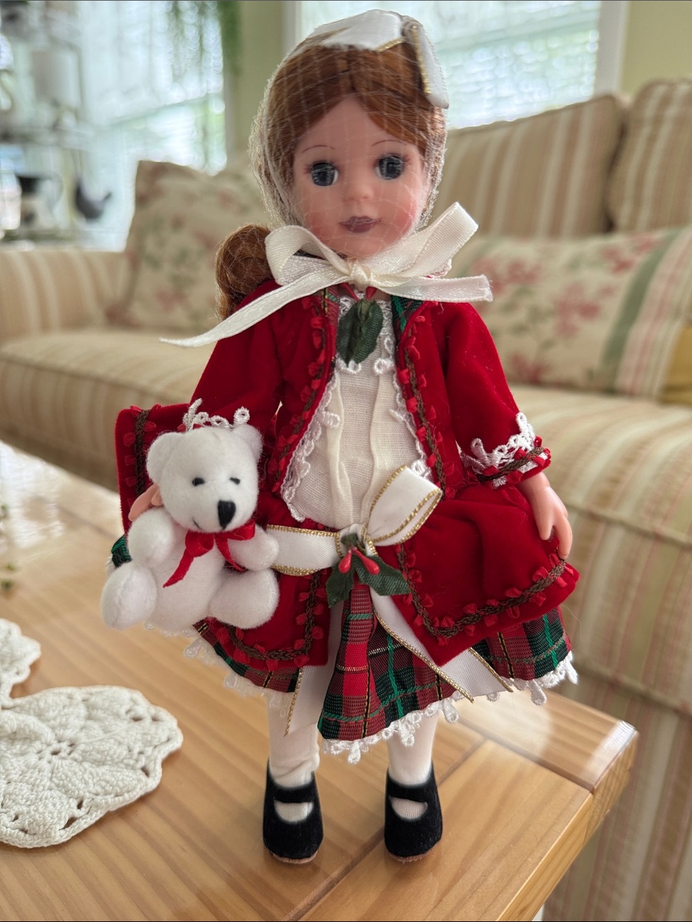 Retired ~ Robert Tonner Kripplebush Kids 8” Doll ~ Victorian Christmas #20915